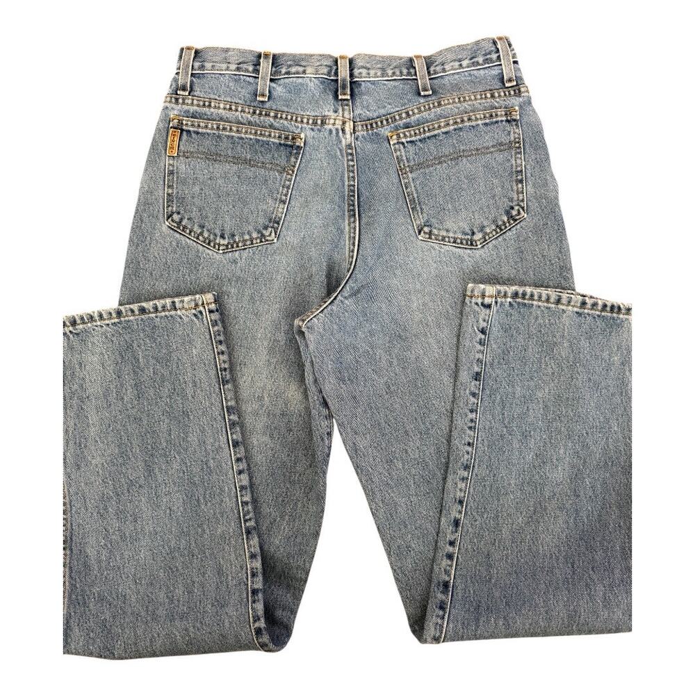 Cinch Men’s Green Label Jeans 34x34 Distressed Relaxed Fit Western Denim Blue